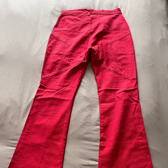 Revice Denim Venus Flares in Mars Bar - Picture 3 of 6